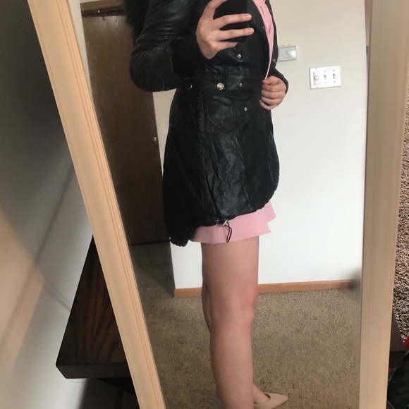 Lamb leather coat - Picture 5 of 8